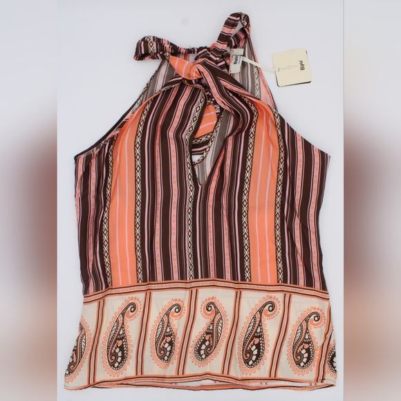 NWT B.yu Silk Top – Made in Italy – Size Small - Picture 2 of 4